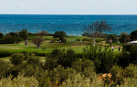 Vườn Địa Trung hải- Được xây dựng trên vành đai xanh của sân golf San Domenico